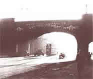 Old photo of the Wicker Arches.