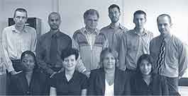 Staff members on the resources strand.