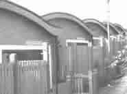 Woodside 'wavy roof' houses.