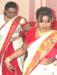 Dancers celebrating Diwali.