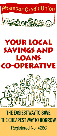 Pitsmoor Credit Union leaflet