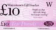 Waterstone's gift voucher.