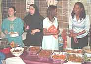 An array of food from Asia, Somalia and the Caribbean.