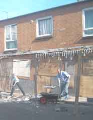 Building work begins on Carwood.
