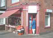 Mr N Khan's continental food and halal meat store.