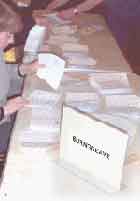 Botes being counted.