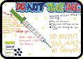 "DO NOT TAKE DRUGS" - winning poster (click to view).