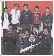 Whiteways School Cricket team.