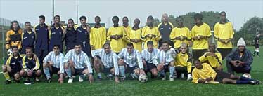 The Yemeni United, Kurdistan United and The Boyz in Reggae football teams.