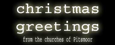 christmas greetings from the churches of Pitsmoor.