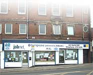 Jobnet on Spital Hill.