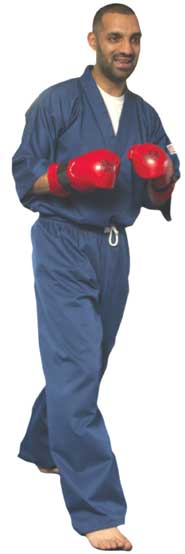 Kick Boxing Champion Latif Khan.