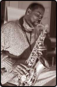 Jazz saxophone player Soweto Kinch.