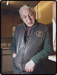 Jack Taylor in his home.