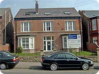 The redeveloped building on Burngreave Road.