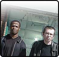 The Community Action Plan Core Team: Patrick Edwards and Richard Belbin.