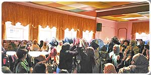 International Women's Day celebrations at the Spectrum Centre.