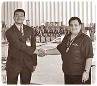 Kaleem Kaid and Helima Rageh at HK Cleaning Service.