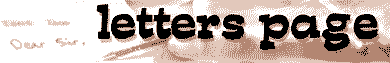Letters Page.