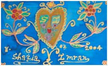 Artwork by Shazia Imran.